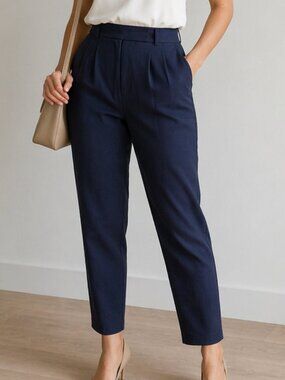 Camber and Grace Navy Dress Pants Sz S Stretch Career Office
